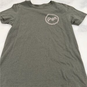 Grom Youth Graphic T-Shirt Olive Green Size M (8)